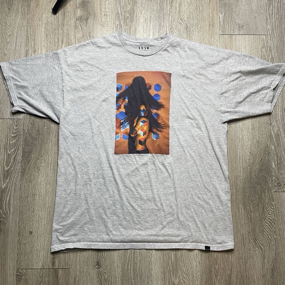 KR3W X Sleep Attack T Shirt Size XXL Gray
